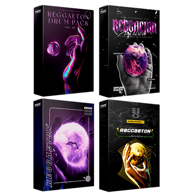 REGGAETON Drum Pack Vol. 01, 02, 03 & 04